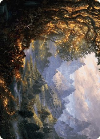 Evolving Wilds Art Card [Wilds of Eldraine Art Series] Magic: The Gathering