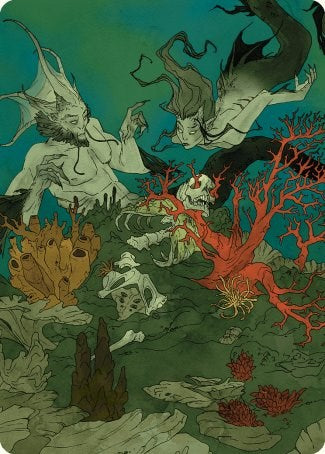 Curiosity Art Card [Wilds of Eldraine Art Series] Magic: The Gathering