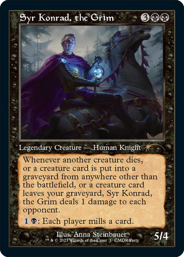 Syr Konrad, the Grim (Retro) [MagicFest 2023] Magic: The Gathering