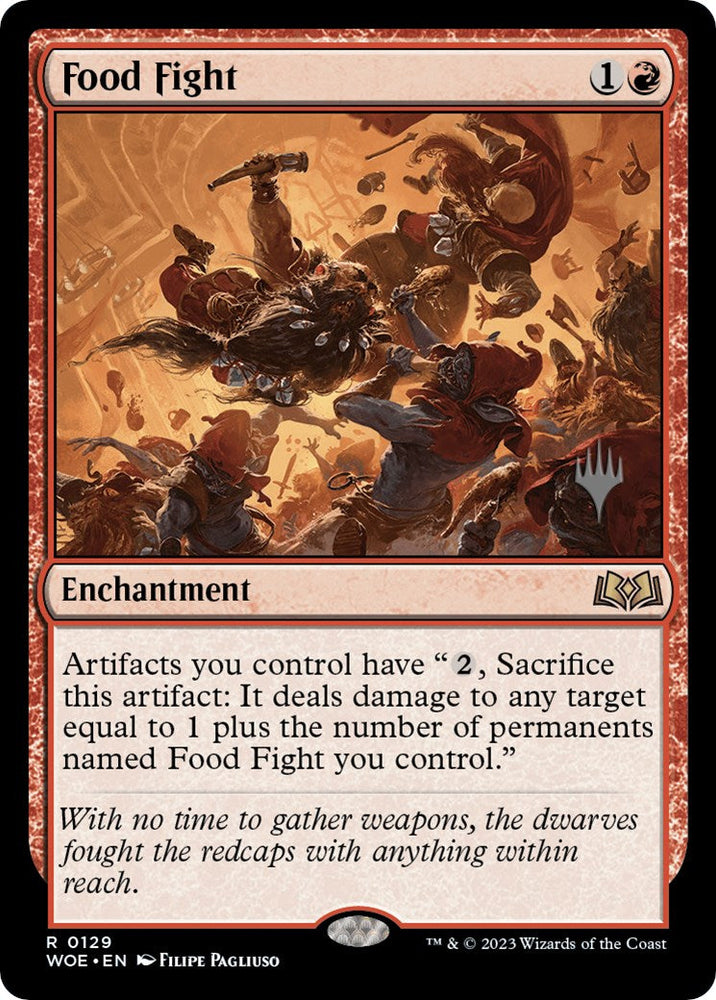 Food Fight (Promo Pack) [Wilds of Eldraine Promos] Magic: The Gathering
