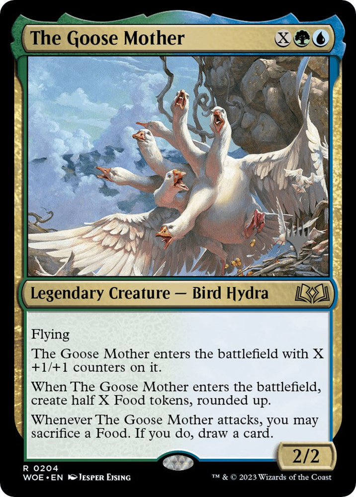 The Goose Mother (Promo Pack) [Wilds of Eldraine Promos] Magic: The Gathering
