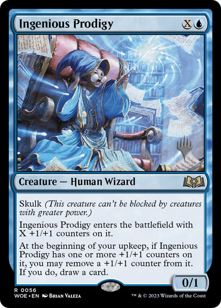 Ingenious Prodigy (Promo Pack) [Wilds of Eldraine Promos] Magic: The Gathering