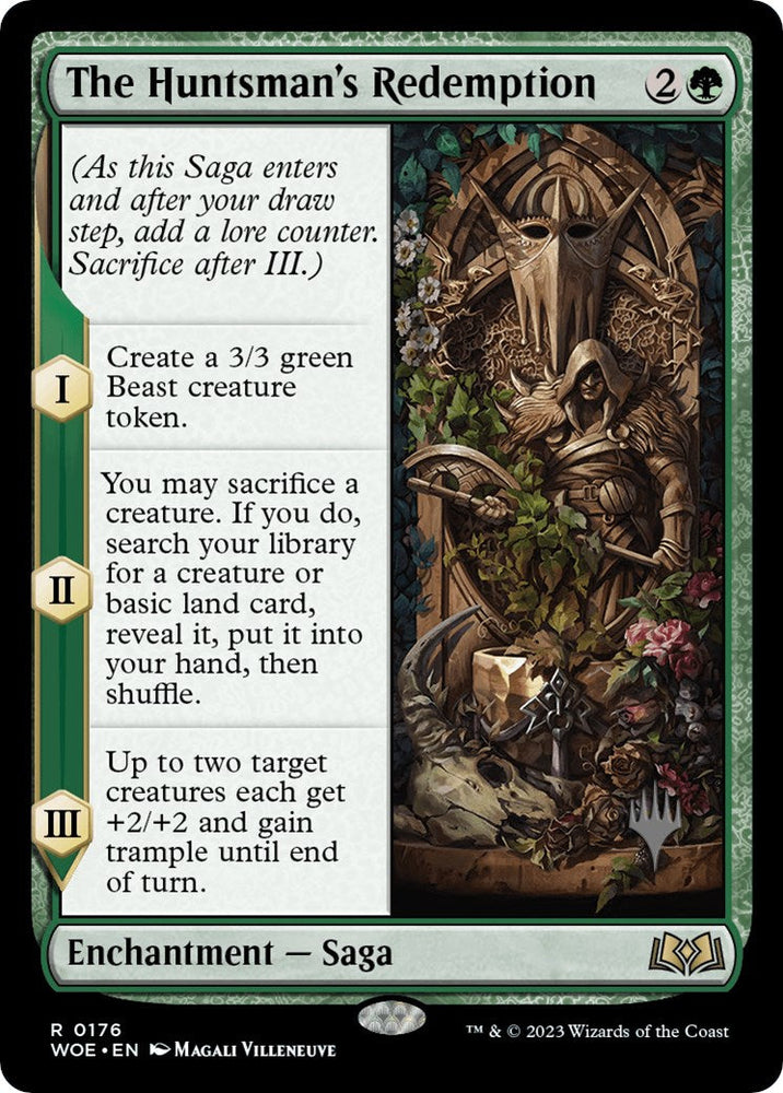 The Huntsman's Redemption (Promo Pack) [Wilds of Eldraine Promos] Magic: The Gathering