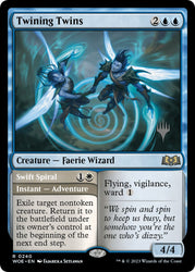 Twining Twins // Swift Spiral (Promo Pack) [Wilds of Eldraine Promos] Magic: The Gathering