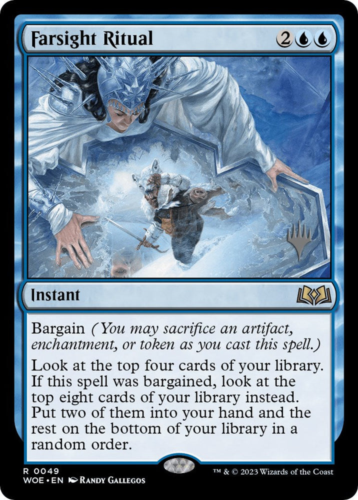 Farsight Ritual (Promo Pack) [Wilds of Eldraine Promos] Magic: The Gathering