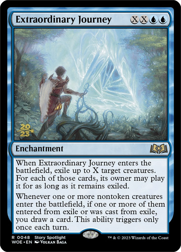 Extraordinary Journey [Wilds of Eldraine Prerelease Promos] Magic: The Gathering