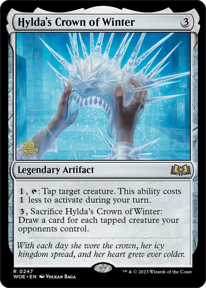 Hylda's Crown of Winter [Wilds of Eldraine Prerelease Promos] Magic: The Gathering
