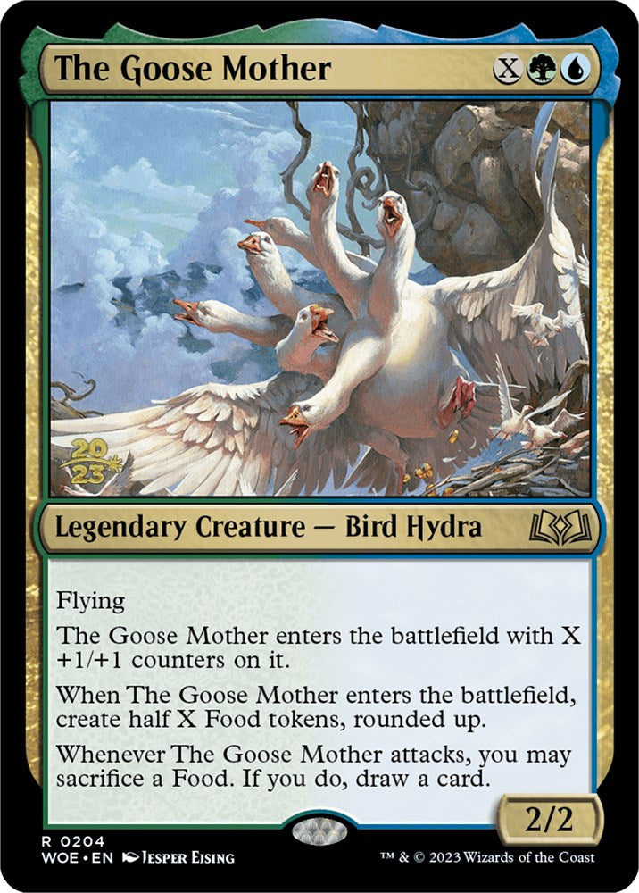 The Goose Mother [Wilds of Eldraine Prerelease Promos] Magic: The Gathering