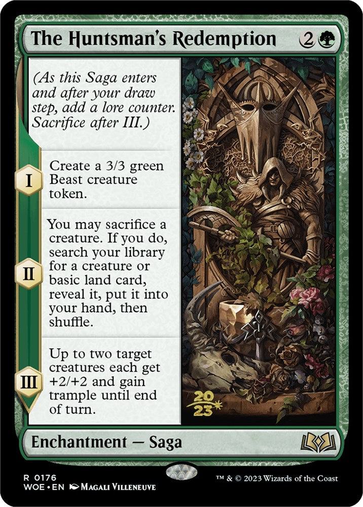 The Huntsman's Redemption [Wilds of Eldraine Prerelease Promos] Magic: The Gathering