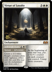 Virtue of Loyalty // Ardenvale Fealty (Promo Pack) [Wilds of Eldraine Promos] Magic: The Gathering