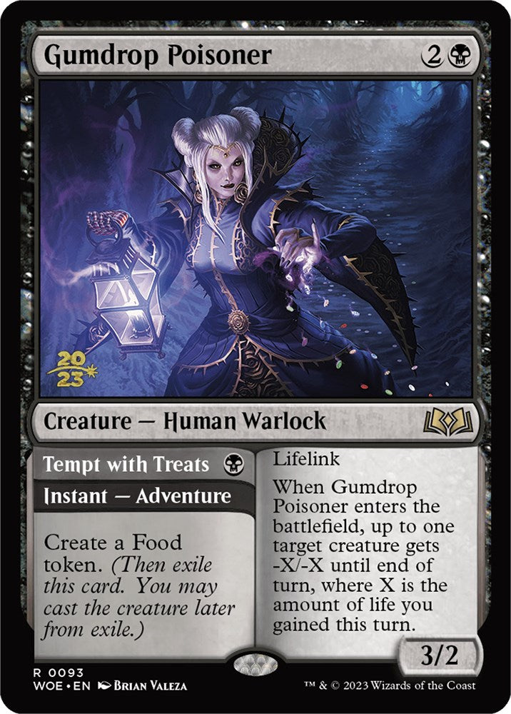 Gumdrop Poisoner // Tempt with Treats [Wilds of Eldraine Prerelease Promos] Magic: The Gathering