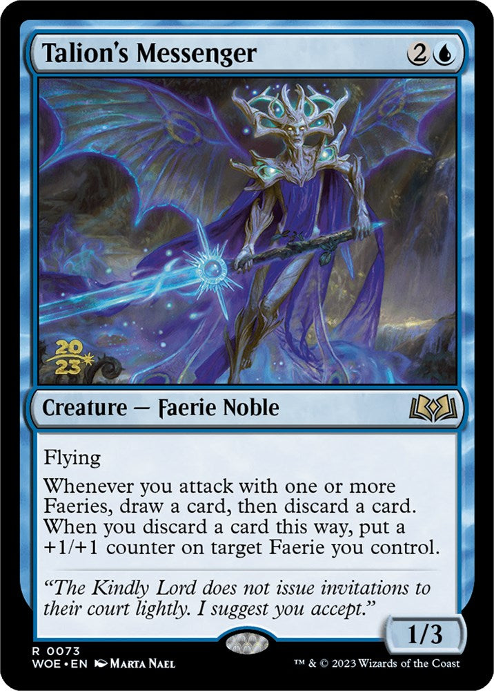 Talion's Messenger [Wilds of Eldraine Prerelease Promos] Magic: The Gathering
