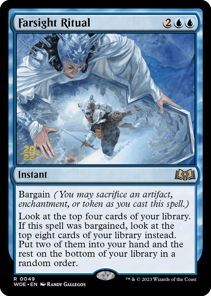 Farsight Ritual [Wilds of Eldraine Prerelease Promos] Magic: The Gathering