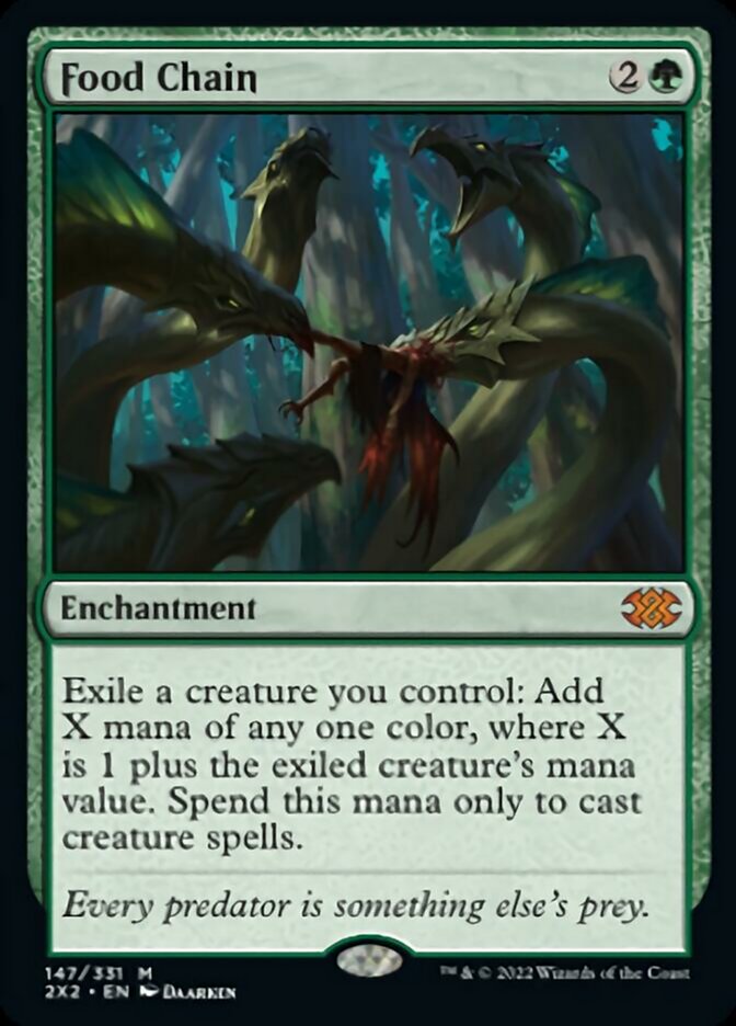 Food Chain [Double Masters 2022] Magic: The Gathering