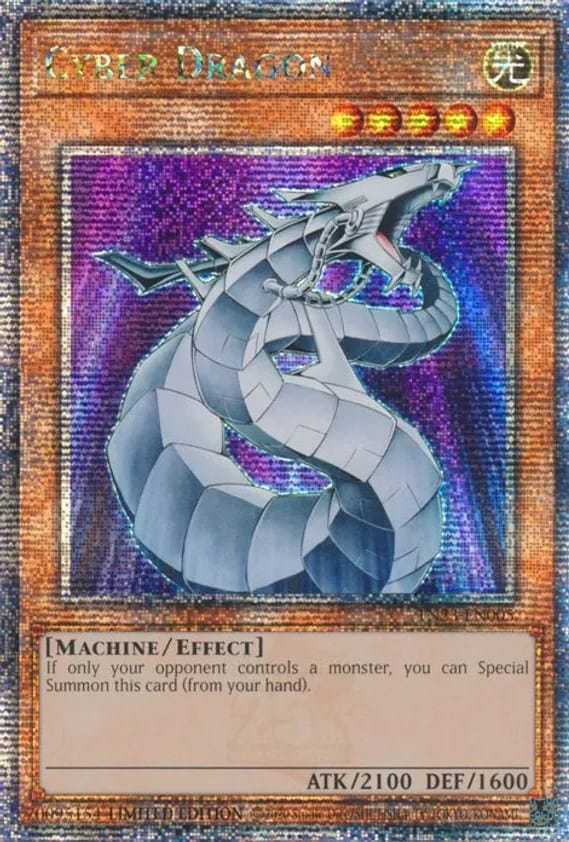Cyber Dragon [TN23-EN005] Quarter Century Secret Rare - Yugioh Cards For Your TCG Needs!