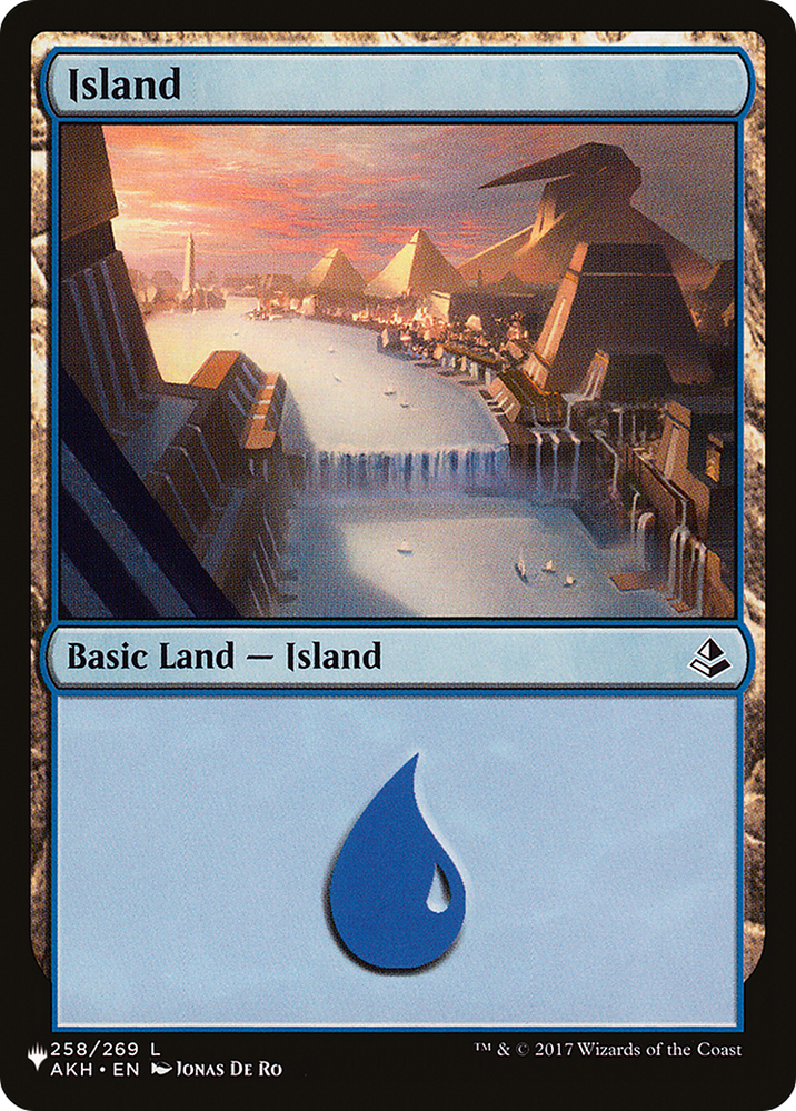Island (258) [Secret Lair: From Cute to Brute] Magic: The Gathering