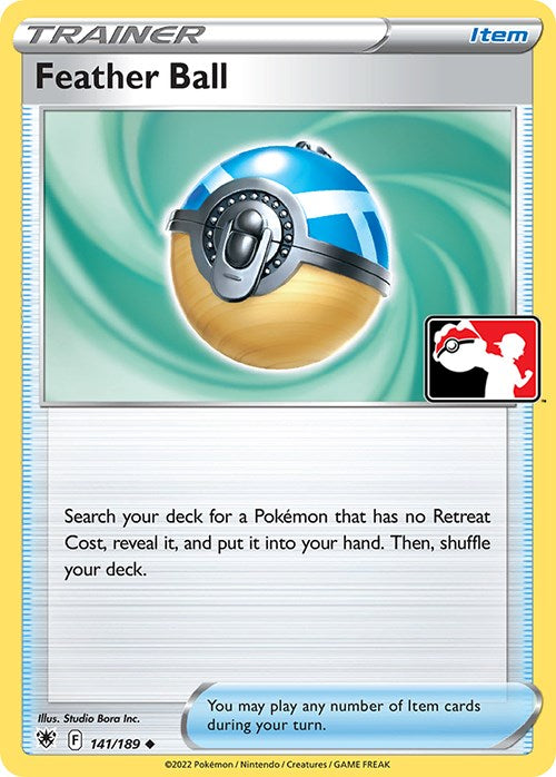 Feather Ball (141/189) [Prize Pack Series Three] Pokémon