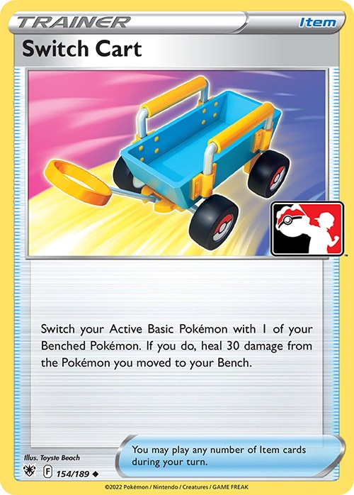 Switch Cart (154/189) [Prize Pack Series Three] Pokémon