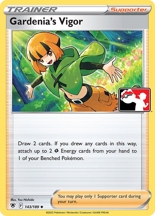 Gardenia's Vigor (143/189) [Prize Pack Series Three] Pokémon