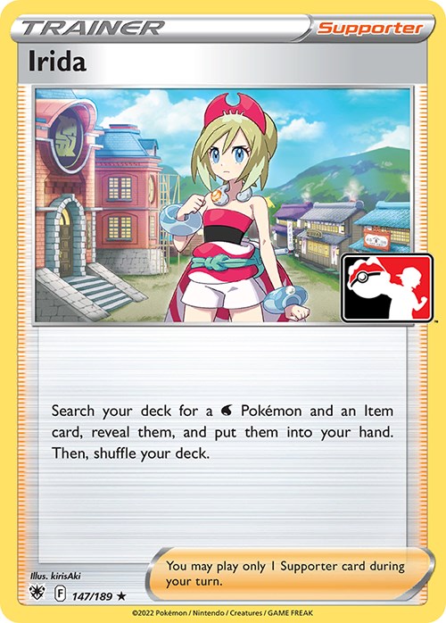 Irida (147/189) [Prize Pack Series Three] Pokémon
