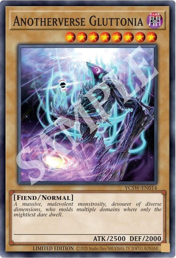 Anotherverse Gluttonia [YCSW-EN014] Super Rare Yu-Gi-Oh!