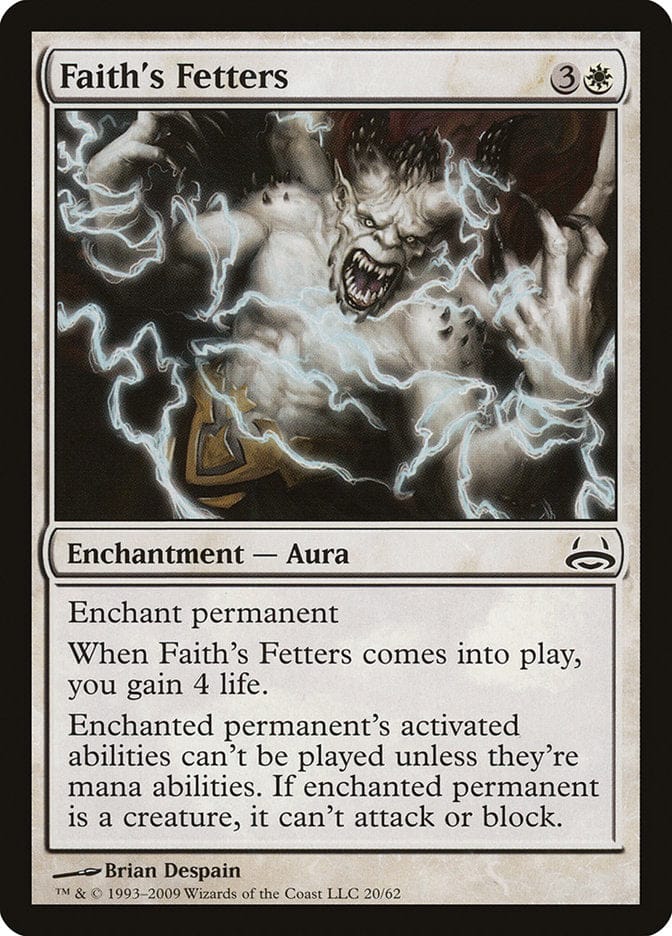 Faith's Fetters [Duel Decks: Divine vs. Demonic] Magic: The Gathering