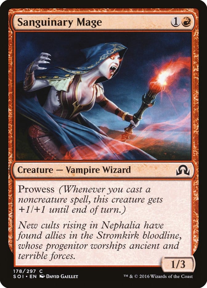 Sanguinary Mage [Shadows over Innistrad] Magic: The Gathering