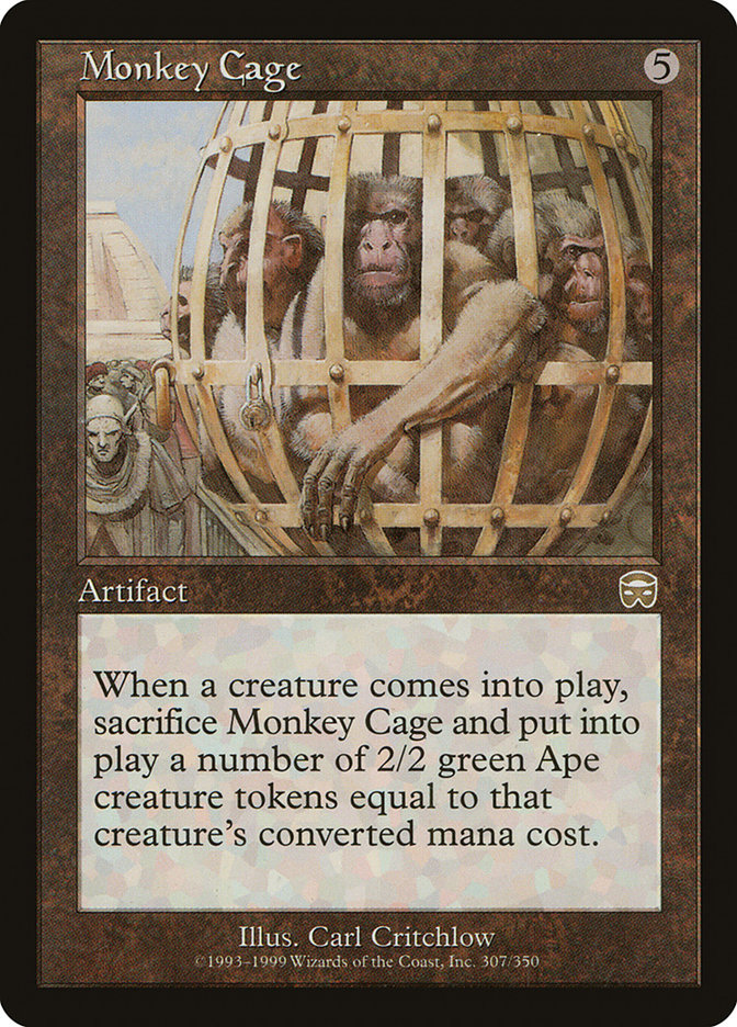 Monkey Cage [Mercadian Masques] Magic: The Gathering