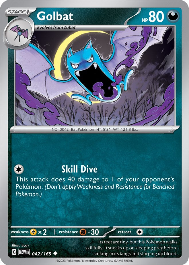 Golbat (042/165) [Scarlet & Violet 151] Pokémon