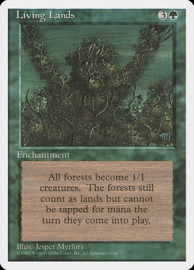 Living Lands [Fourth Edition] Magic: The Gathering