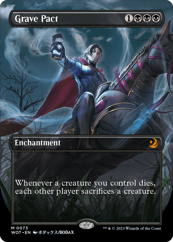 Grave Pact (Anime Borderless) [Wilds of Eldraine: Enchanting Tales] Magic: The Gathering