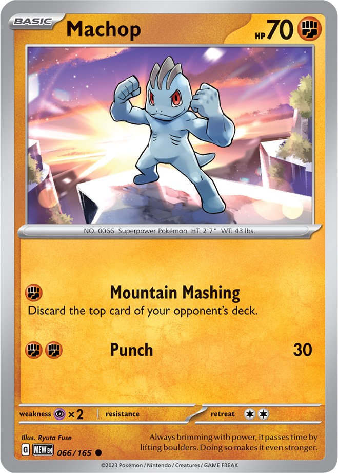 Machop (066/165) [Scarlet & Violet 151] Pokémon