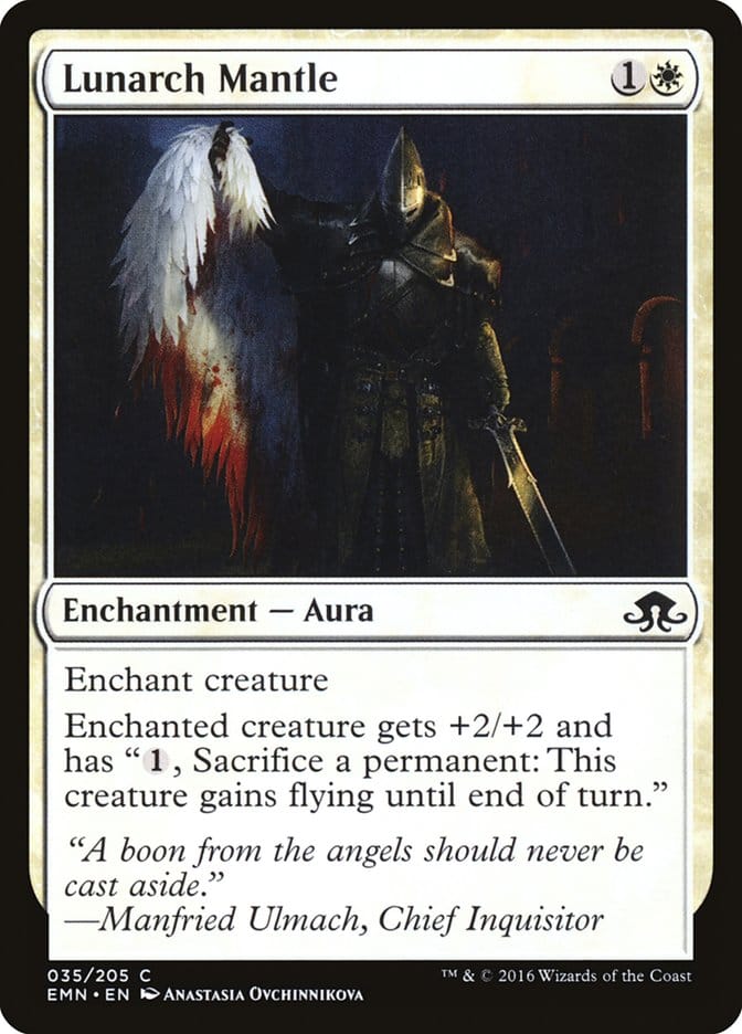 Lunarch Mantle [Eldritch Moon] Magic: The Gathering