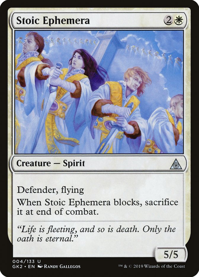 Stoic Ephemera [Ravnica Allegiance Guild Kit] Magic: The Gathering