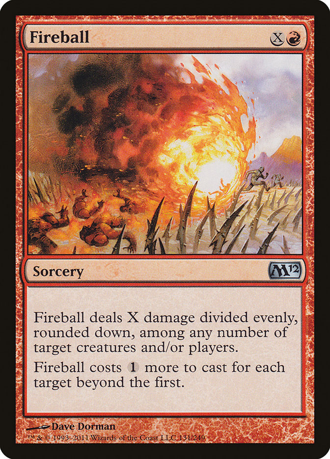 Fireball [Magic 2012] Magic: The Gathering