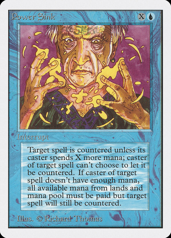 Power Sink [Unlimited Edition] Magic: The Gathering