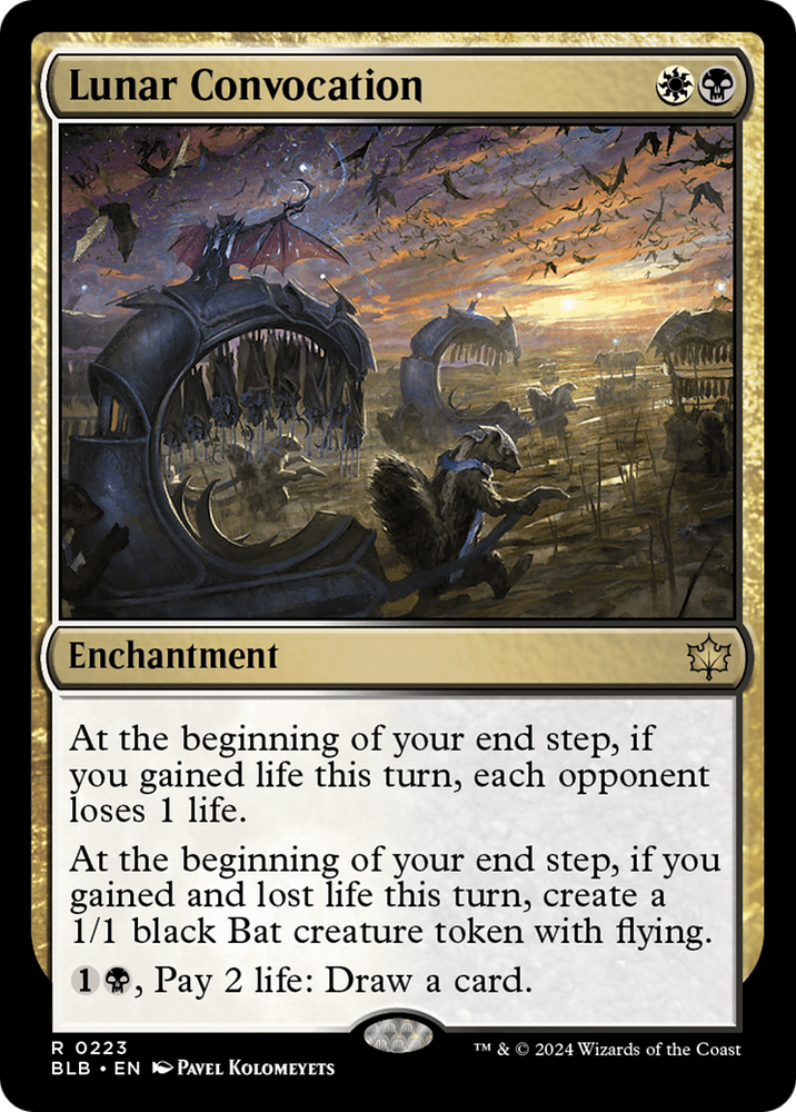 Lunar Convocation [Bloomburrow] Magic: The Gathering