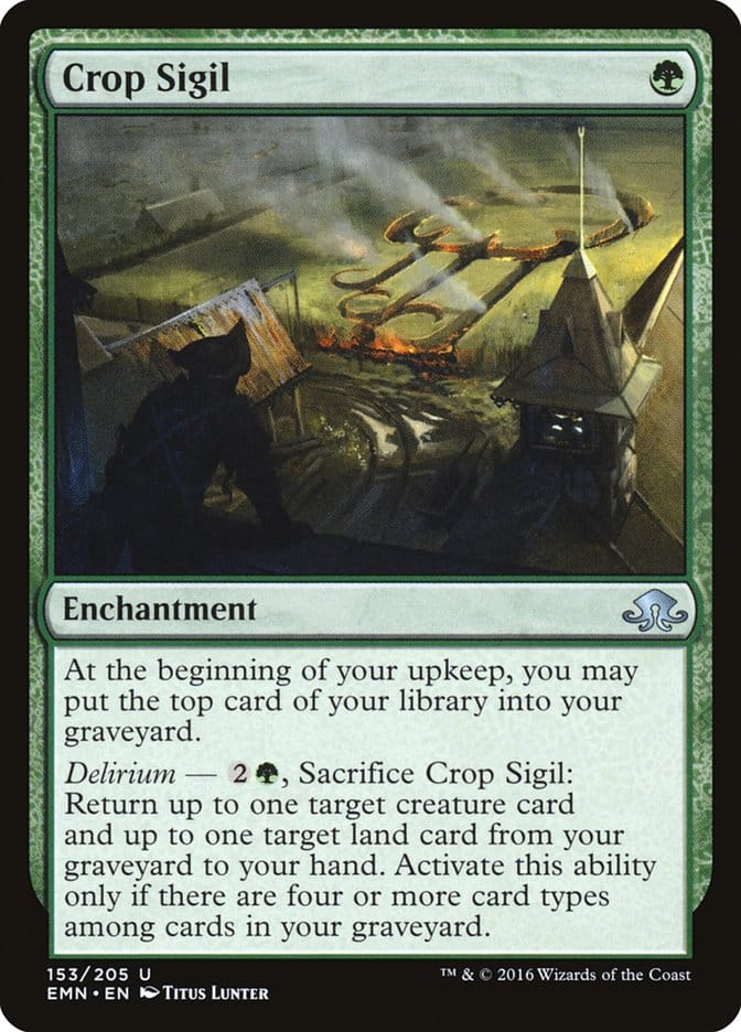 Crop Sigil [Eldritch Moon] Magic: The Gathering