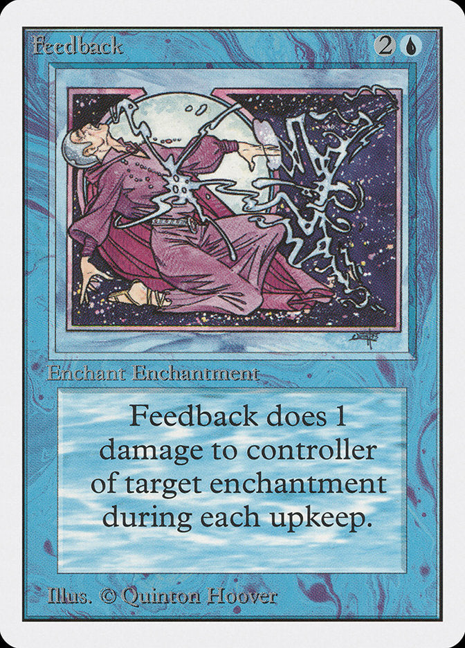 Feedback [Unlimited Edition] Magic: The Gathering