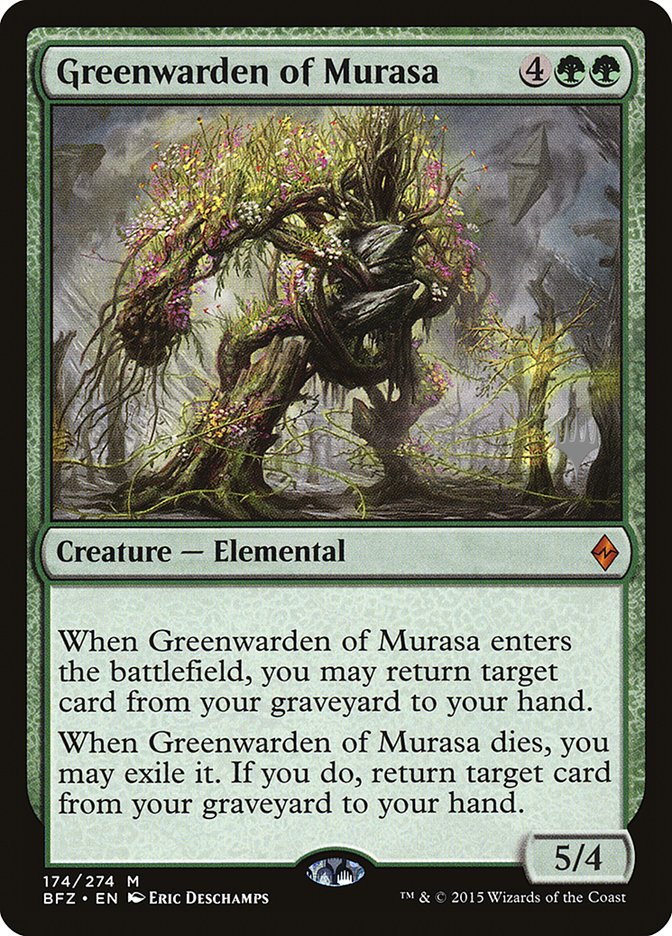 Greenwarden of Murasa (Promo Pack) [Battle for Zendikar Promos] Magic: The Gathering