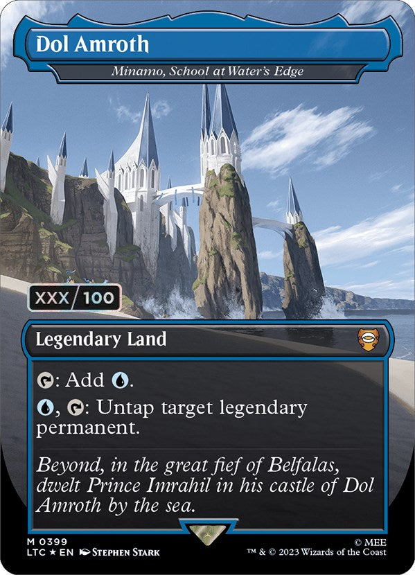 Dol Amroth - Minamo, School at Water's Edge (Serialized) [The Lord of the Rings: Tales of Middle-Earth Commander] Magic: The Gathering