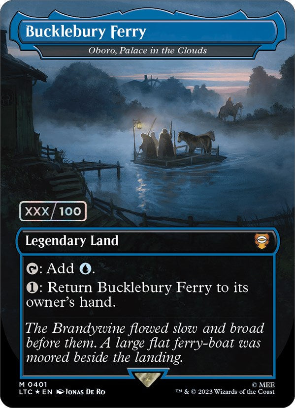 Bucklebury Ferry - Oboro, Palace in the Clouds (Serialized) [The Lord of the Rings: Tales of Middle-Earth Commander] Magic: The Gathering