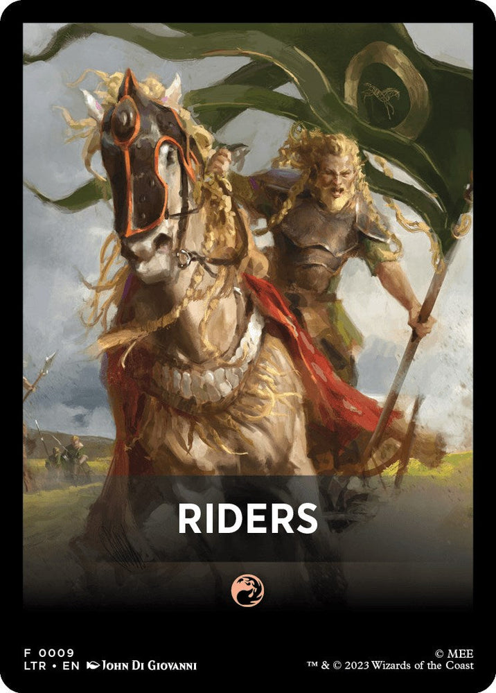 Riders Theme Card [The Lord of the Rings: Tales of Middle-Earth] Magic: The Gathering