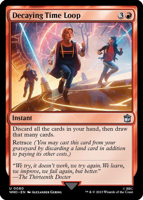 Decaying Time Loop [Doctor Who] Magic: The Gathering