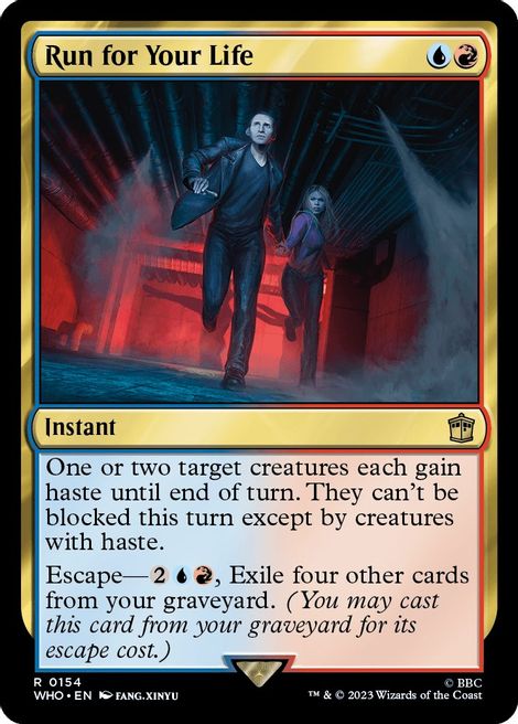 Run for Your Life [Doctor Who] Magic: The Gathering