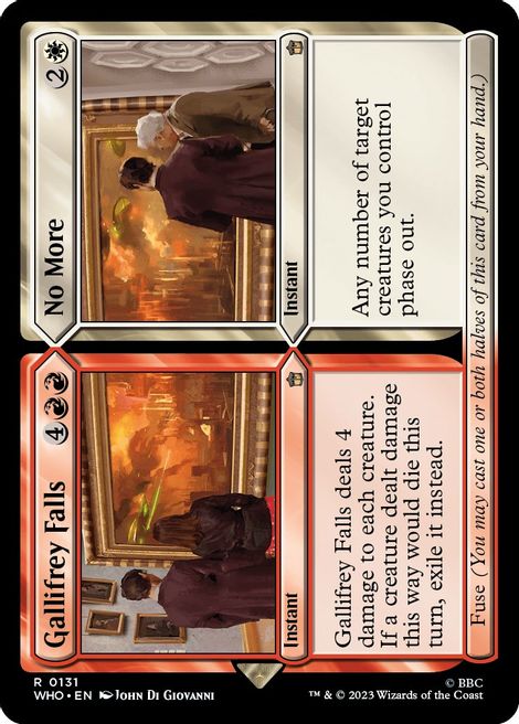 Gallifrey Falls // No More [Doctor Who] Magic: The Gathering