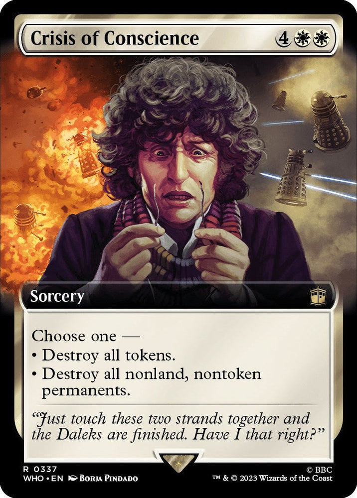 Crisis of Conscience (Extended Art) [Doctor Who] Magic: The Gathering