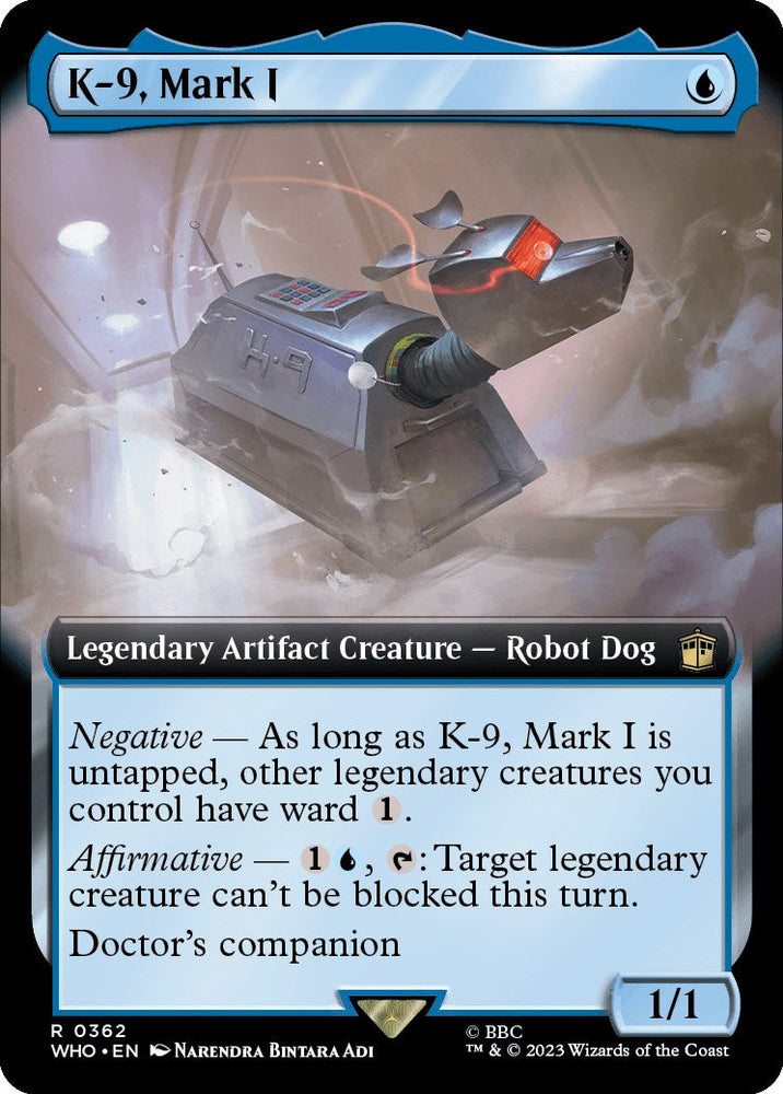 K-9, Mark I (Extended Art) [Doctor Who] Magic: The Gathering