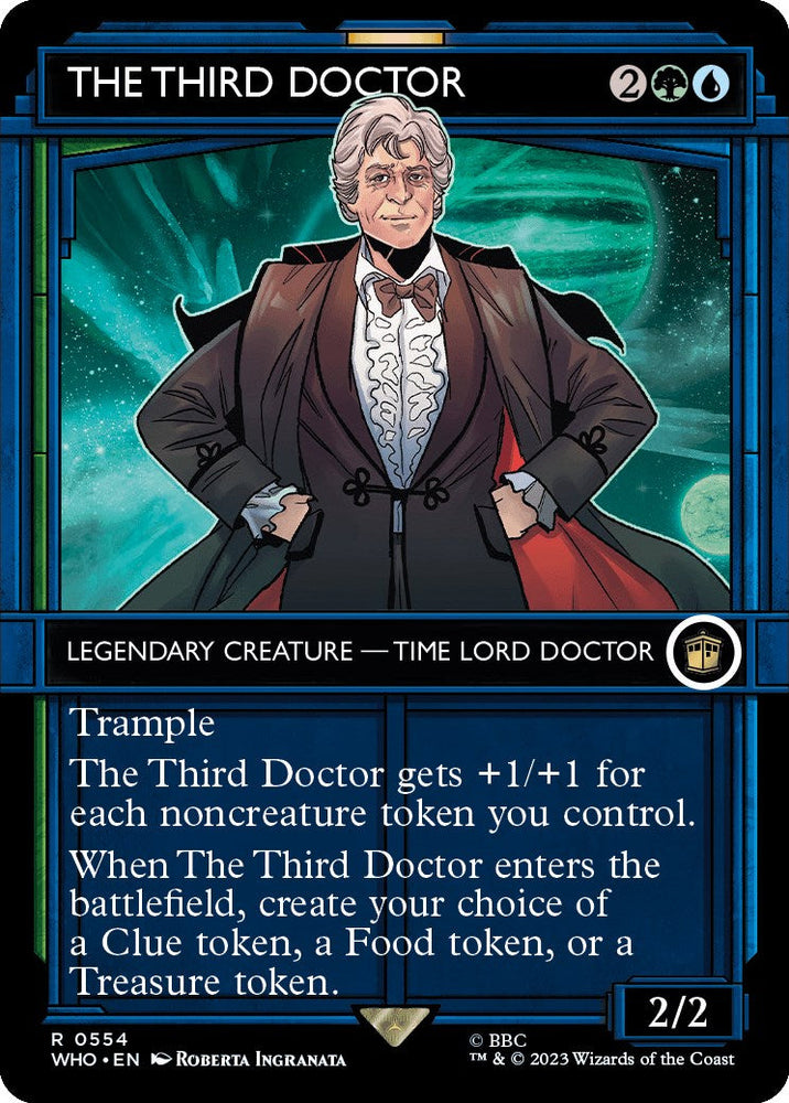 The Third Doctor (Showcase) [Doctor Who] Magic: The Gathering