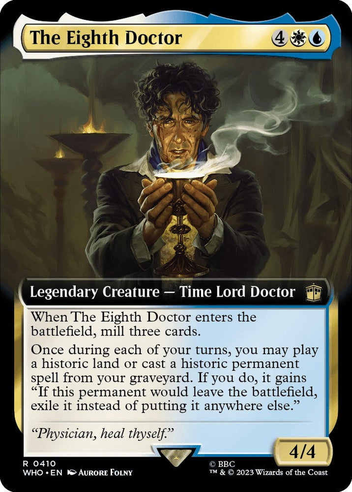 The Eighth Doctor (Extended Art) [Doctor Who] Magic: The Gathering
